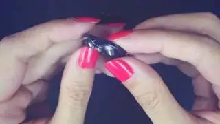 Lover's Black Titanium Steel Rings For Couple