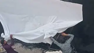 Advance technology waterproofing treatment with Gio textile and Hot Bitumen 