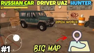 RUSSIAN CAR DRIVING UAZ HUNTER GAMEPLAY IN HINDI - MISSION 1