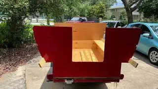 New Gypsy Caravan Vardo Build Part 4 Attaching the End Pieces
