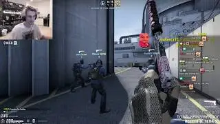Stream Sniping Hackers? - xQc Plays CS:GO with Poke!