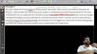 Summary Writing Practice (30 to 40 words)