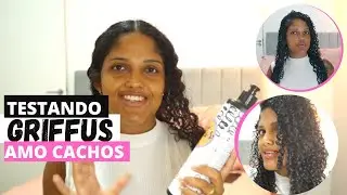 TESTANDO O CREME EU AMO CACHOS DA GRIFFUS | Laisy Marques