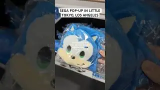 SEGA POP-UP with EXCLUSIVE MERCH for Sonic, Persona, Hatsune Miku, and more in Little Tokyo, LA!