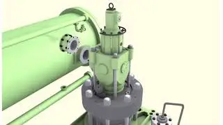 Main Engine Cylinder Head Removal Procedure