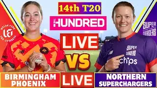 🔴Northern Superchargers Women vs Birmingham Phoenix Women, The Hundred Womens Live | NORW vs BRMW