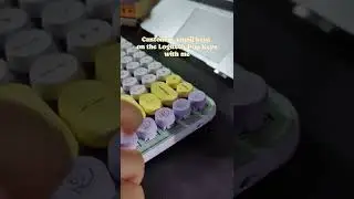 Customize emoji keys on the Logitech Pop Keys #shorts