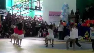 FCU Collge of Criminal Justice production number during the 2010 cheer, dance and yells Competition