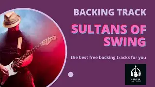 Sultans Of Swing Backing Track Dire Straights - Best Backing Jam Tracks D minor 140 BPM