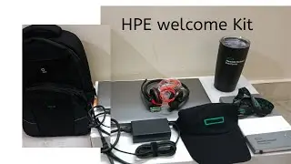 HPE welcome Kit 👍💐🎉