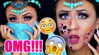 HALLOWEEN MAKE UP TUTORIAL Arabic Curse - Sheling