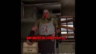 😥MR MEAT IS SCARY 🥶#horrorgaming #shortsfeed #shorts #evilnun #edit #ytshorts #horror #mrmeat