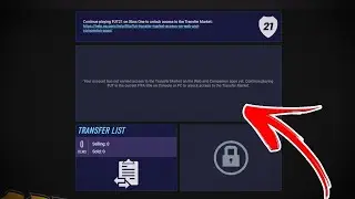 FIFA 22 : HOW TO GET YOUR TRANSFER MARKET UNLOCKED ON THE COMPANION APP!!