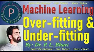 3. ML: Over fitting & Under fitting