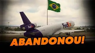 O ÚLTIMO que sair APAGUE a LUZ! FEDEX ABANDONA o BRASIL APÓS 35 anos