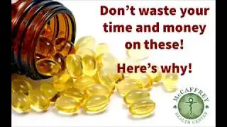 Vitamin D & Calcium Alert - Don't Waste Your Time & Money - 1-4-18