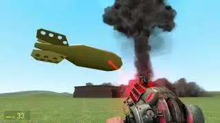 Biggest Nukes In Gmod! (HBOMBS Mod)