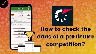 How to check the odds of a particular competition on Flashscore?