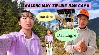 Walong may zipline ban gya😍// anjaw district// Arunachal Pradesh 