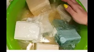 Soap LAUNDRI SOAKED / РАЗМОКШЕЕ ХОЗЯЙСТВЕНОЕ МЫЛО/Мыление, губка и спасение