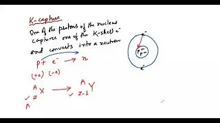 LEC -14 - NUCLEAR PHYSICS - BETA + DECAY & K - CAPTURE