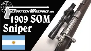 Аргентинская снайперская винтовка SOM образца 1909 года с элементами французского происхождения