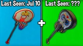 5 RAREST PICKAXES in FORTNITE! (Rare Harvesting Tools Item Shop)