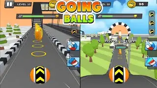 City Ball Run Full Gameplay | Going Balls | SpeedRun #goingballs #games #gamplay