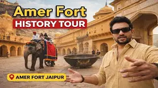 Amer Ka Kila History Tour 🏰 | Jaipur Fort Secrets | Rajasthan Travel Vlog