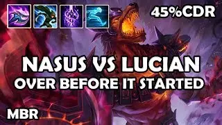 Infernal Nasus Vs Lucian | StormRaiders Charge 45% CDR | Season 7
