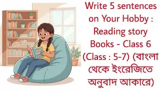 Write 5 sentences on Your Hobby | My Hobby 5 Lines