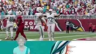 Madden NFL 26 Gameplay: Miami Dolphins vs Arizona Cardinals - (Xbox Series X) [4K60FPS]