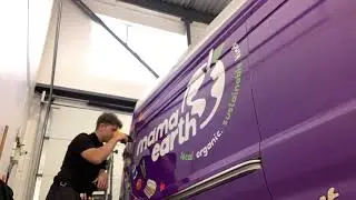 Post heating vinyl wrap