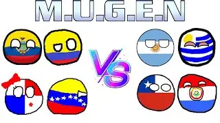 m.u.g.e.n Team Venezuelaball vs Team Paraguayball