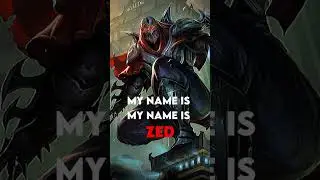 MY NAME İS ZED ☠️ -WİLD RİFT ZED EDİT #keşfet #wildrift #zed #lol #shortsvideo #memes #trend #edit