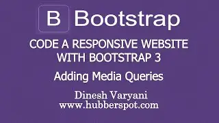 Code a Responsive Website with Bootstrap 3 - #3 Adding Media Queries