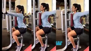 Actress Eesha Rebba Stunning Workout | #EshaRebba | Cinema Garage