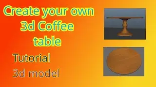 Create your own 3d coffee table|3d model| tutorial| modeling tutorial |Maya tutorial |AUTODESK MAYA