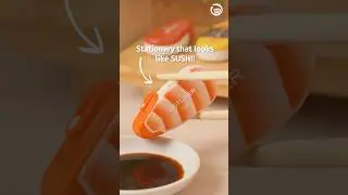 Stationery that looks like SUSHI 🍣✨