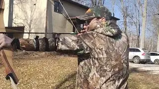 SHOOTING RECURVE BOWS AND HAVING FUN!!!! ALL DIFFERENT TYPES OF ARROWS!!!!