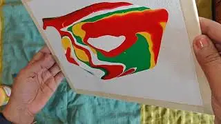 Marble Texture Painting | Abstract Modern Art Using Acrylics. @CreAtivESaKsHi11 