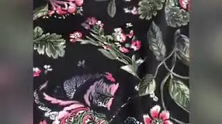 Designer Microfaser Stoff  