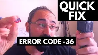 Error Code 36 | Can't Transfer Data From SD Card to Mac | Format My SD Card on Mac
