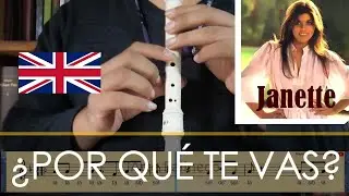 &iquest;Por qu&eacute; te vas? - Flauta dulce