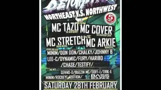 DJ Fury B2B DJ Dynamic Mc Cover B2B Mc Tazo @ Detonation North East vs North West Special 28.2.2015