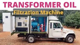 Transformer Oil Filtration Machine at Substation | #BDV #transformeroil #electri-citi