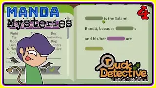 And the SALAMI BANDIT is...?! | Manda Mysteries: Duck Detective: The Secret Salami  Ep. 3