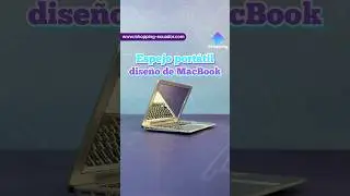 💻Original espejo port&aacute;til en forma de MacBook, es el regalo ideal para aquellos Apple Lovers 😍