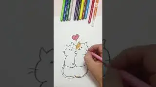 HOW TO DRAW CUTE KITTENS C&Oacute;MO DIBUJAR LINDOS GATITOS КАК НАРИСОВАТЬ МИЛЫХ КОТЯТ