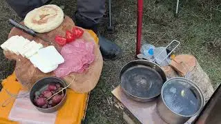 Gece Yarısı Çakallar Geldi! 🐺 Fırtınada Tek Başına Korku Dolu Kamp